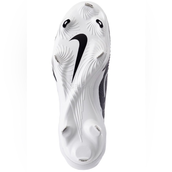 NIKE ALPHA HUARACHE NXT METAL BASEBALL CLEATS BLACK/WHITE NWOB Size 14 main image 9